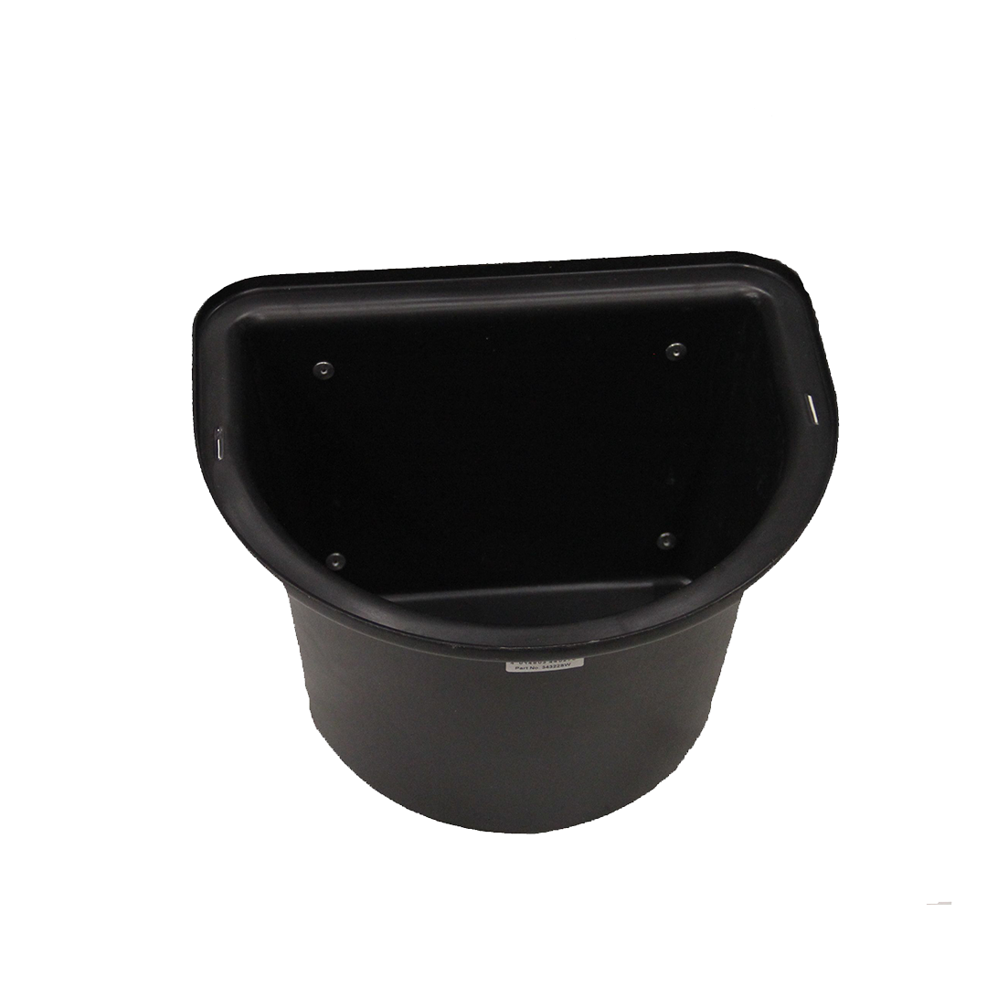 Futtertrog schwarz