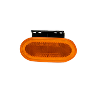 Seitenmarkierungsleuchte W197 LED orange m. Halter