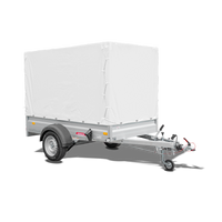 Spriegel und Plane LH 1800 mm für Alustar 25/131 Farbe: weiß