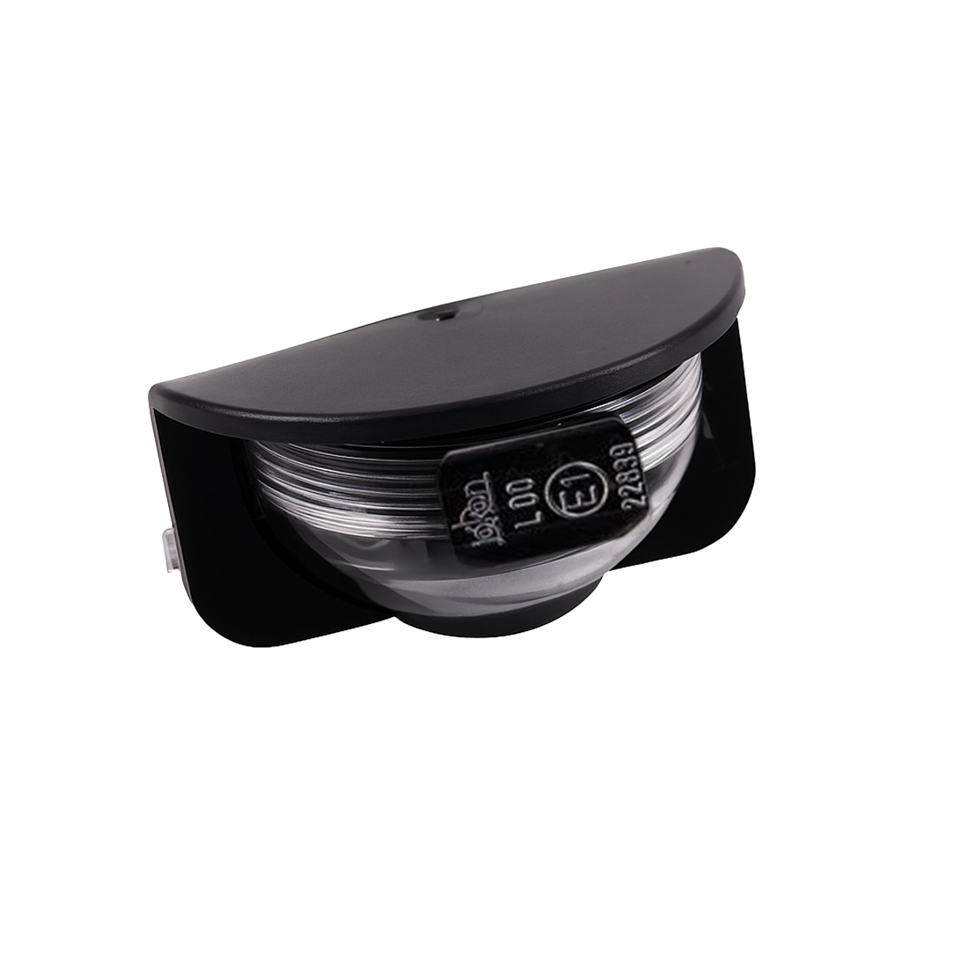 Kennzeichenleuchte K 420, für Einbau, schwarz