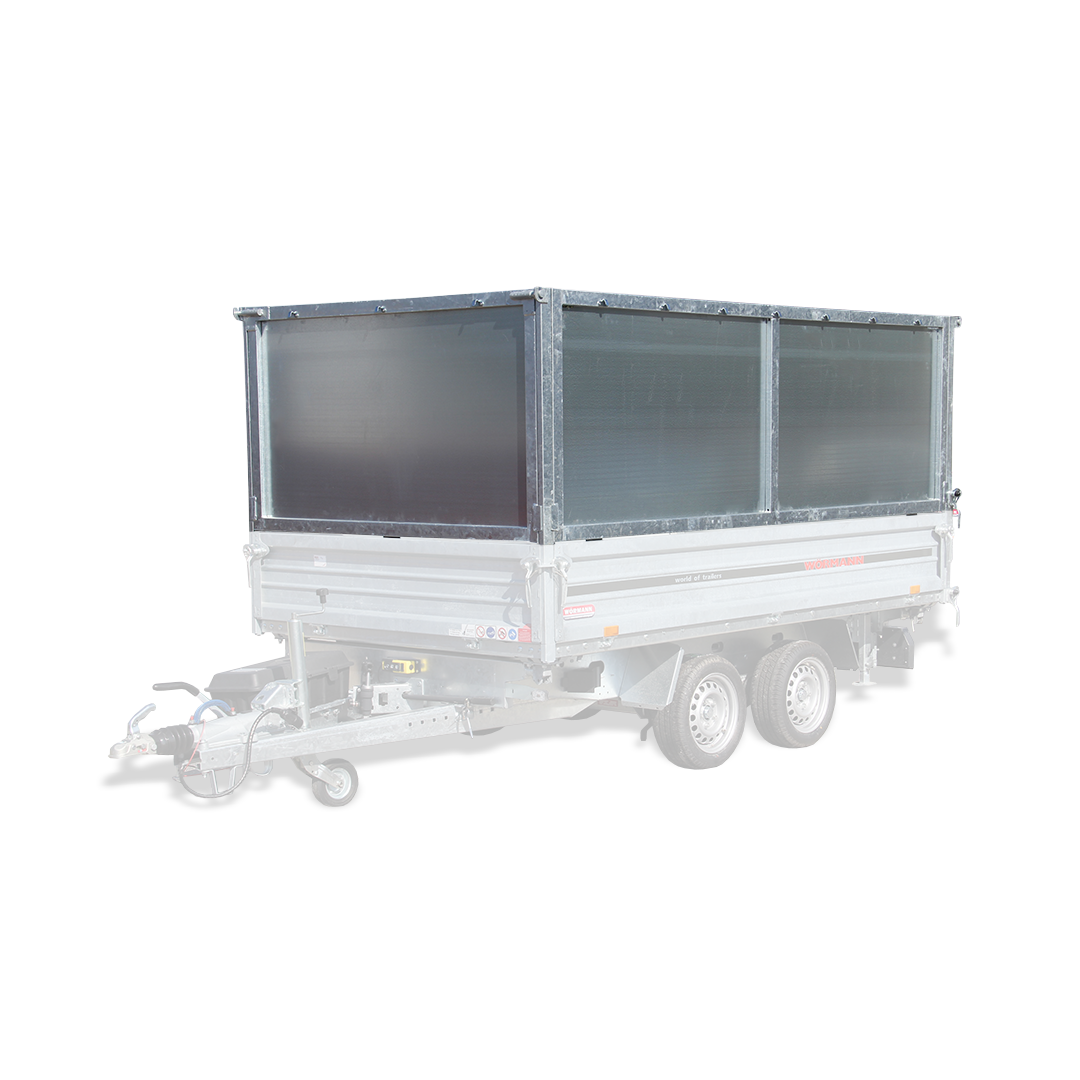 Stahl-Blechaufbau 1000 mm pendelbar / Gala 32/180