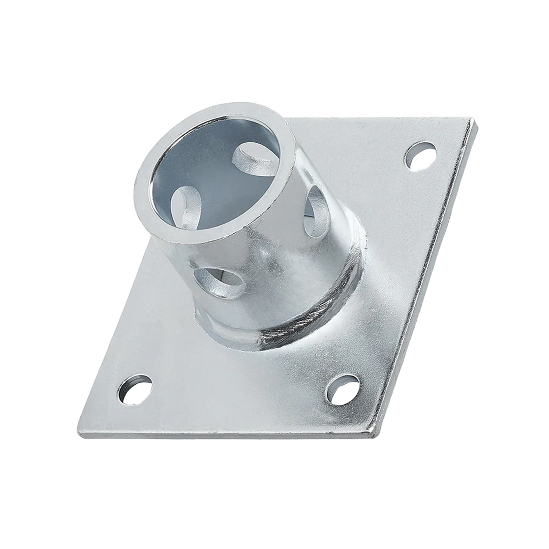 Flanschplatte für Drehkurbelstütze