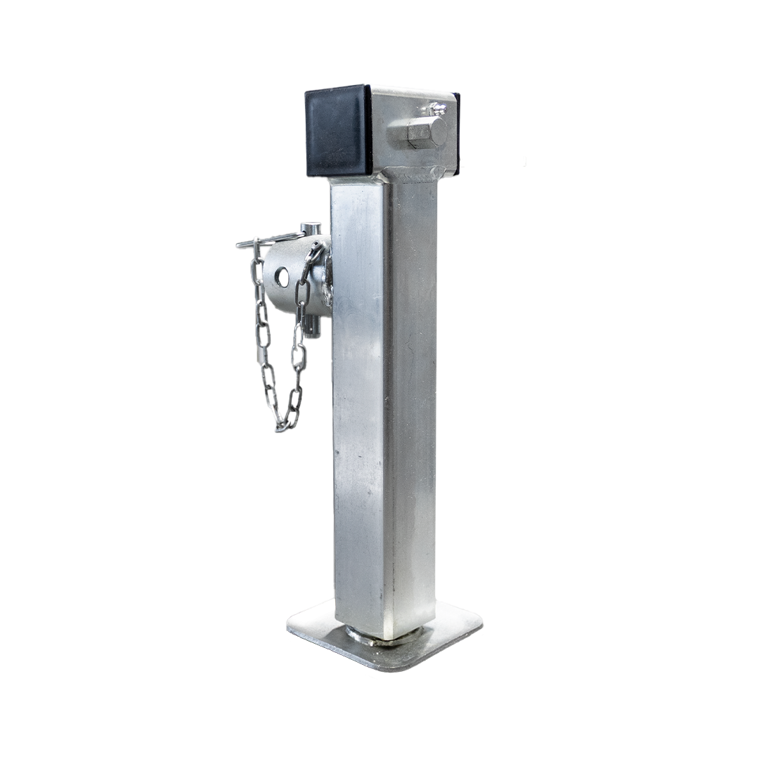 Drehkurbelstütze 550 mm mit 6-Kantansatz, 1300kg