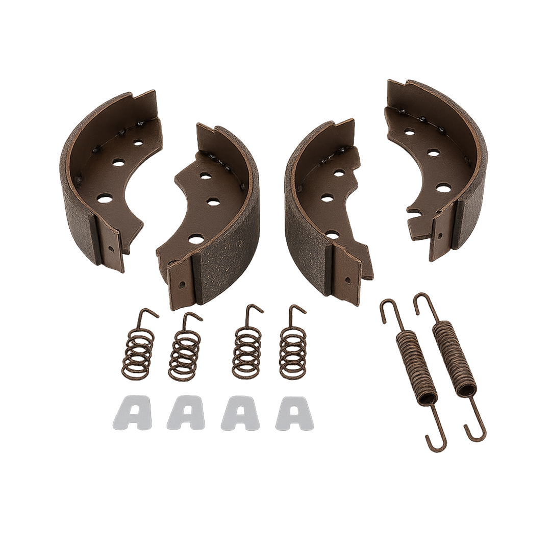 Bremsbackensatz AL-KO für 1 Achse 1635/1636/1637 mit Federnsätze