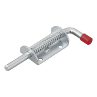 Federverriegelung, rot Ø10-136mm Stahl