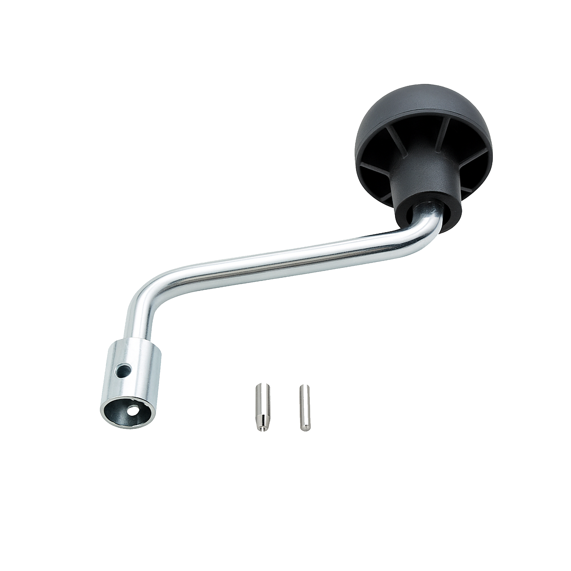 Handkurbel, kurz, 17mm, für Stützrad