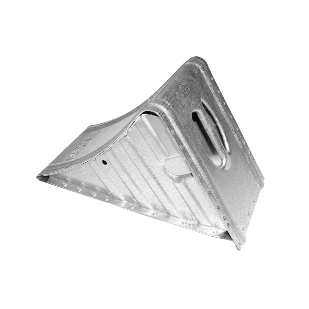 Unterlegkeil Metall eckig 120mm