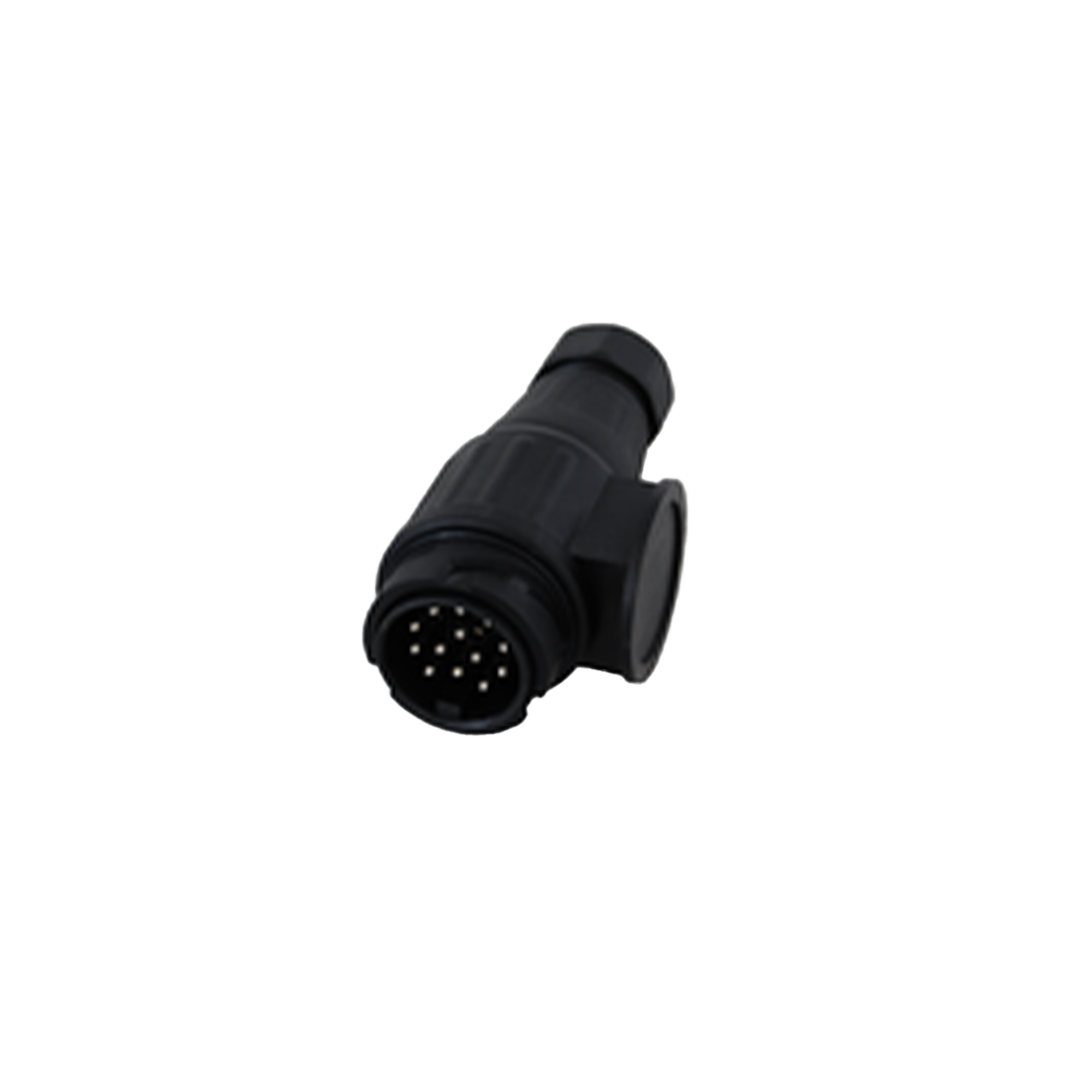 Lichtstecker 13-polig m. Schraubanschluss