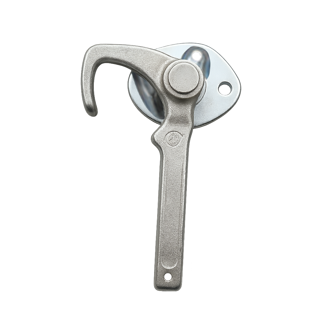 Winkelhebelverschluss,mit automatischer Knopfsicherung, rechts