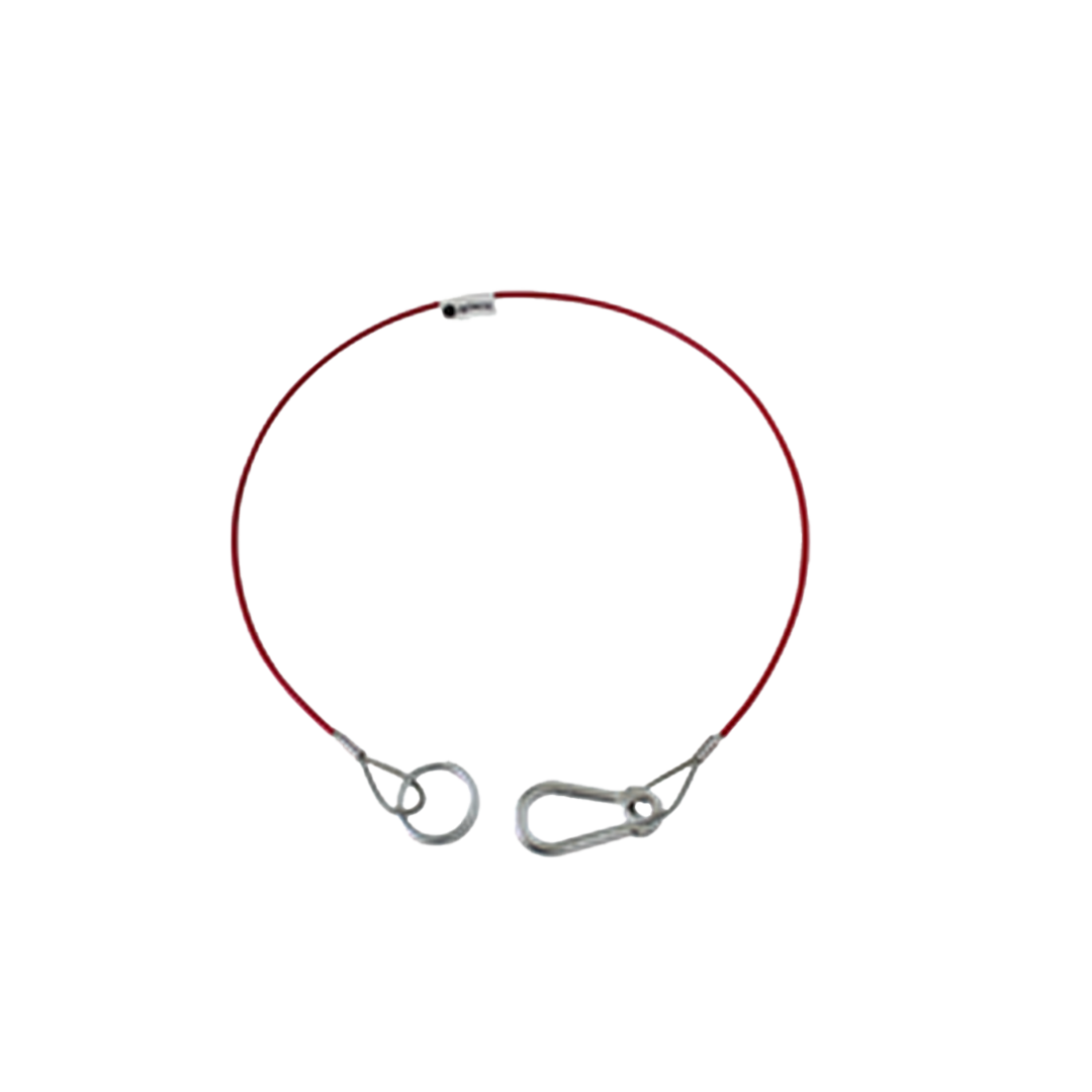 Abreißseil mit Ring 900 - 950 mm, PVC ummantelt