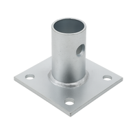Anschraubflansch für Drehkurbelstütze 430 mm