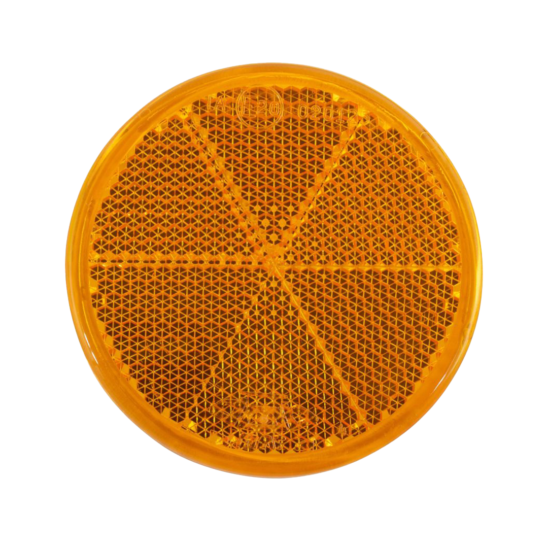 Reflektor gelb 90x40 zum kleben