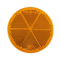 Reflektor gelb 90x40 zum kleben