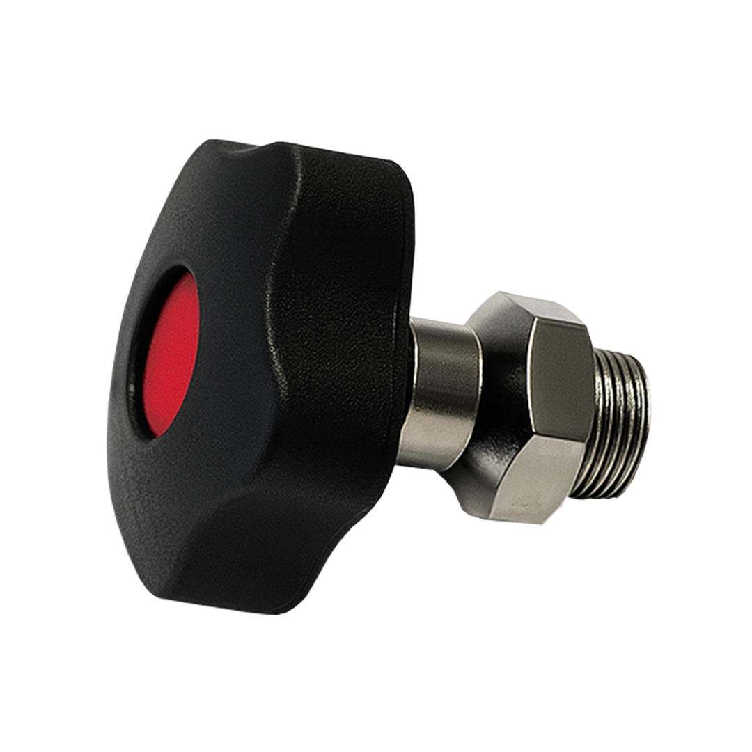 Ventil mit Handrad für Hydraulikpumpe, kpl.