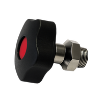 Ventil mit Handrad für Hydraulikpumpe, kpl.