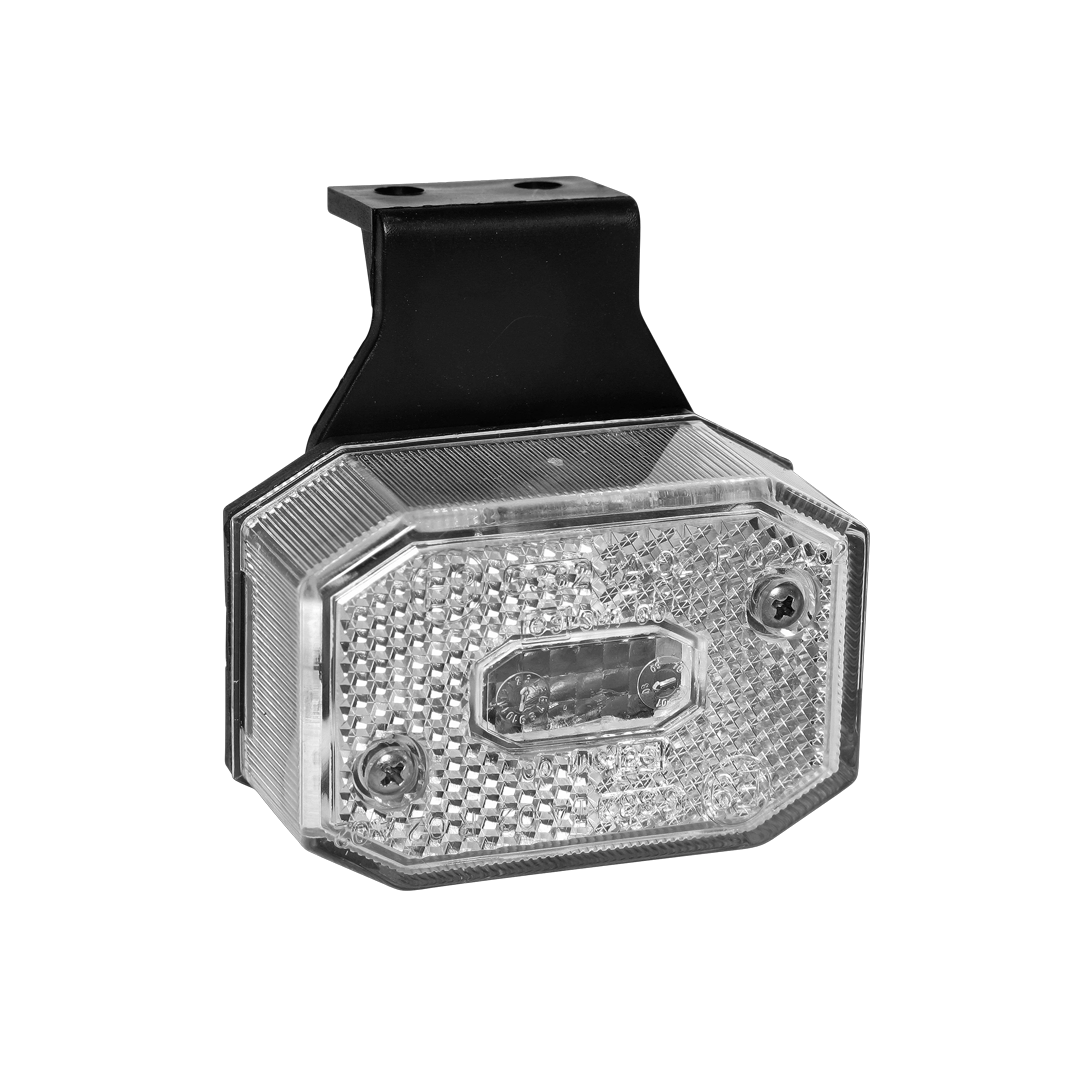 Positionsleuchte Aspöck "Flexipoint" weiß Exportbeleuchtung achteckig