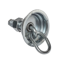 Zurrmulde FRI Tellerform mit drehbarer Öse