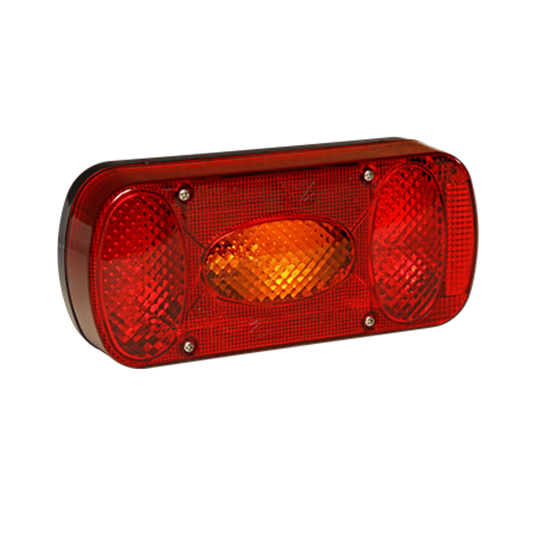 Aspöck Midipoint II Rückleuchte kpl. links mit KZL und NSL