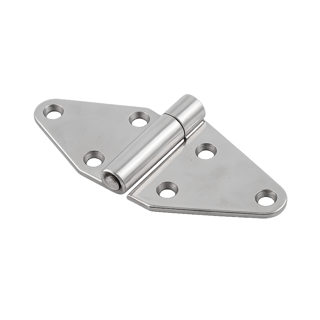 Scharnier Nirosta, gleichschenklig, 140x50 mm