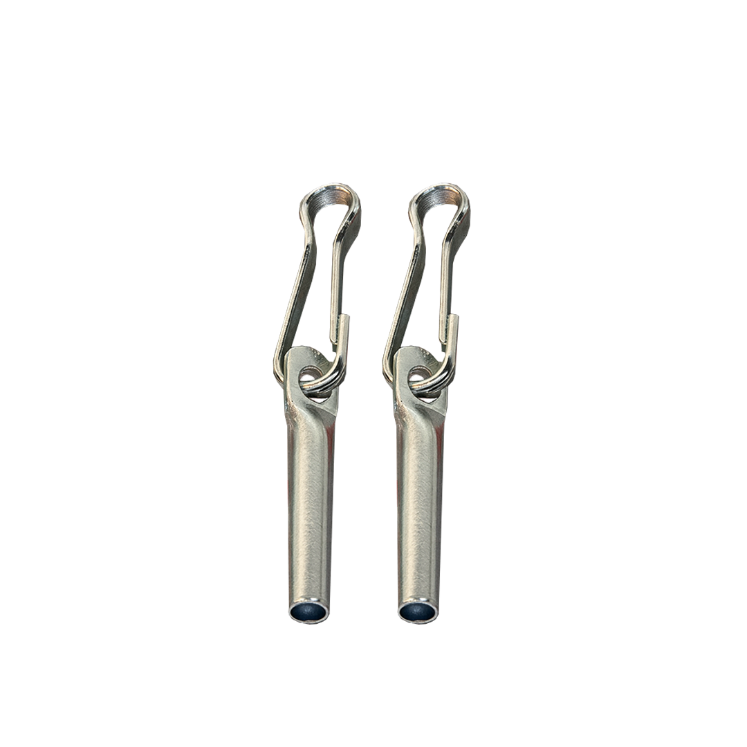 Planenschnurendverschluss mit Simplexhaken 8 mm 2er Set