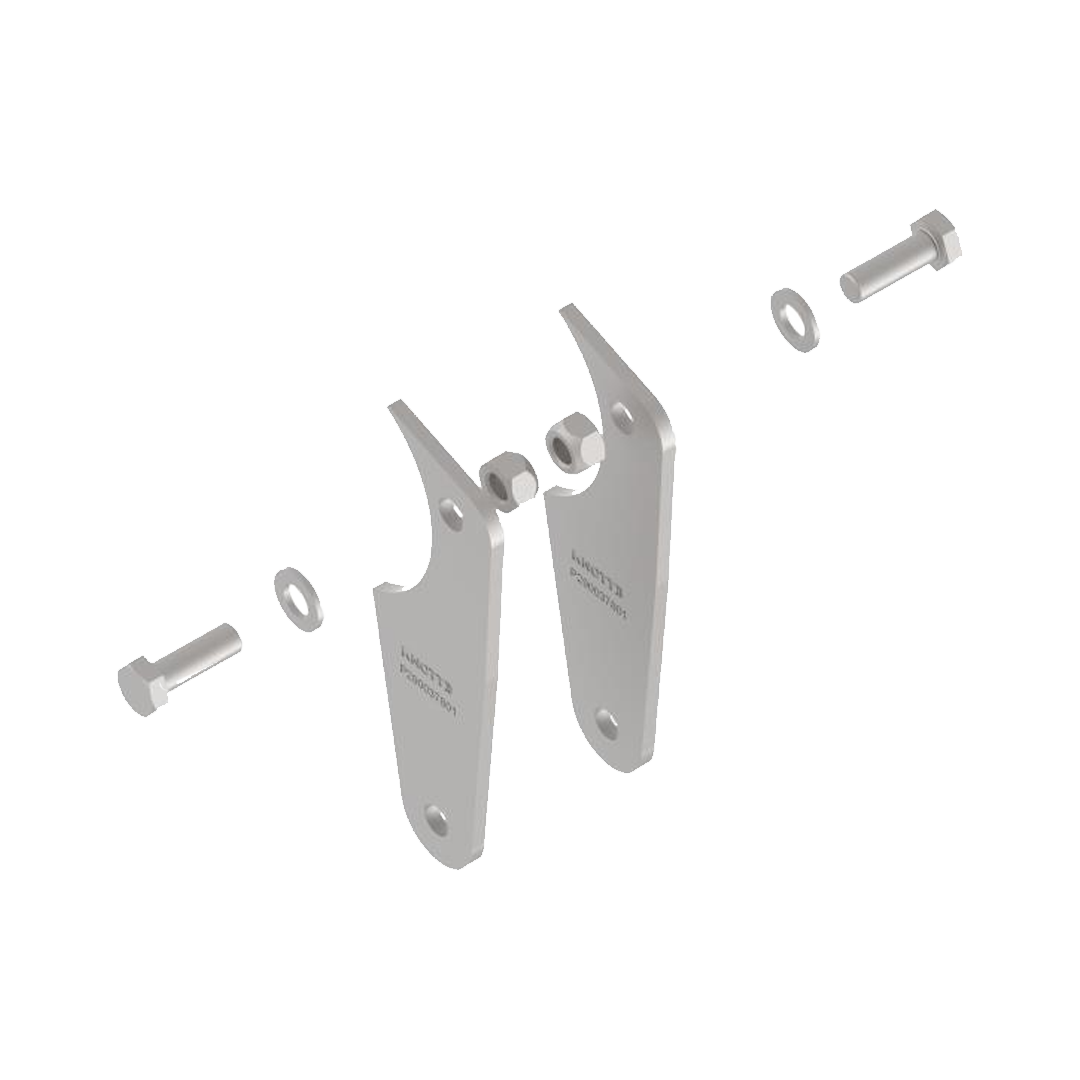 Radstoßdämpferhalter Knott (Set)