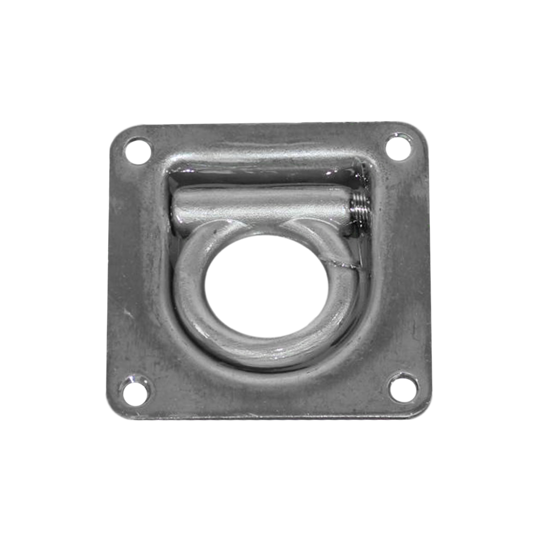 Zurrmulde mit Klappring rostfrei