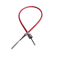 AL-KO Bremsseil Hüllenlänge: 530 mm / Seillänge: 740 mm mit Glocke/Gewinde